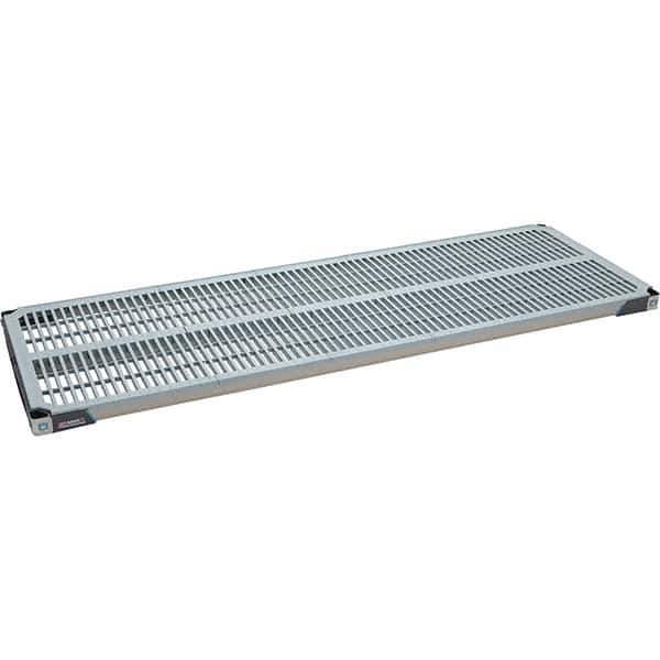 Metro - 72" Wide, 1-1/2" High, Open Shelving Polymer Shelf - Polymer, 24" Deep, Use with Metro Max I - Industrial Tool & Supply