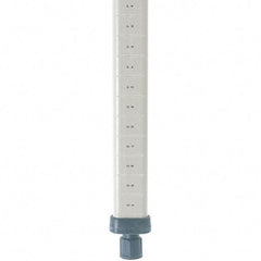Metro - 54" High, Open Shelving Post - Polymer, Use with Metro Max I Shelving - Industrial Tool & Supply