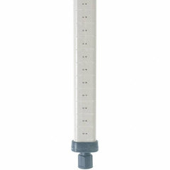 Metro - 63" High, Open Shelving Post - Polymer, Use with Metro Max I Shelving - Industrial Tool & Supply
