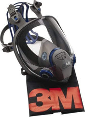 3M - Series FF-400, Size S Full Face Respirator - 6-Point Suspension, Bayonet Connection - Industrial Tool & Supply