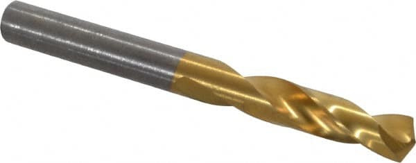 Hertel - 0.277" 135° Spiral Flute High Speed Steel Screw Machine Drill Bit - Industrial Tool & Supply