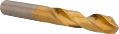 Hertel - 0.397" 135° Spiral Flute High Speed Steel Screw Machine Drill Bit - Industrial Tool & Supply