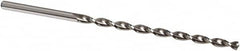 Guhring - 9.5mm 130° 2-Flute High Speed Steel Extra Length Drill Bit - Industrial Tool & Supply