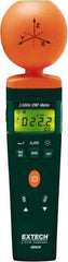 Extech - 3-1/2 Ghz Max, LCD Display, RF and EMF Meter - 9V Power Supply - Industrial Tool & Supply