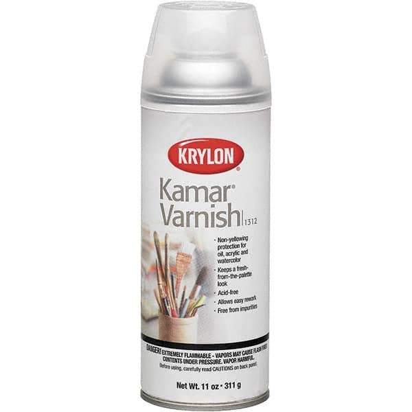 Krylon - Clear, Gloss, Protective Coating Spray Paint - 11 oz Container - Industrial Tool & Supply