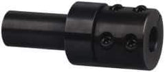 Value Collection - 5/8" Bore Step-Up Grinding Wheel Adapters - 7/8" Shank Diam, 1-1/2" Shaft Length, 3-1/4" OAL - Industrial Tool & Supply