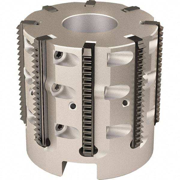 Vargus - 1.929" Cut Diam, 7.874" Max Depth of Cut, 3/4" Arbor Hole Diam, Internal/External Indexable Thread Mill - Insert Style 40L, 7 Inserts, Toolholder Style RTMC-D, 1.97" OAL - Industrial Tool & Supply