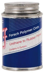 Forsch Polymer Corp - 4 Fluid Ounce, Clear Adhesive Primer - For Use with Rubber - Industrial Tool & Supply