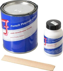 Forsch Polymer Corp - 4 Lb Kit Amber Urethane Putty - 45 min Tack Free Dry Time, 48 hr Full Cure Time, Series URS 5885 - Industrial Tool & Supply
