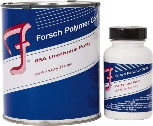 Forsch Polymer Corp - 1 Lb Kit Gray Urethane Putty - 20 min Tack Free Dry Time, 48 hr Full Cure Time, Series URS 5685 - Industrial Tool & Supply