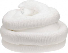 Brady SPC Sorbents - 32 Gal, 20' Long, 5" Diam, Polypropylene Boom - Oil Only, White - Industrial Tool & Supply