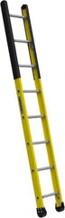Louisville - 10' High, Type IAA Rating, Fiberglass Ladder - Industrial Tool & Supply