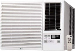 LG Electronics - 17,500/18,000 BTU 7.8/7.3 Amp 430 CFM Window Air Conditioner with Electric Heat - Industrial Tool & Supply