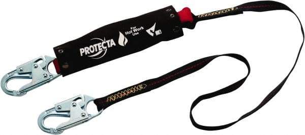 Protecta - Lanyards & Lifelines Type: Shock Absorbing Lanyard Length (Feet): 6.00 - Industrial Tool & Supply