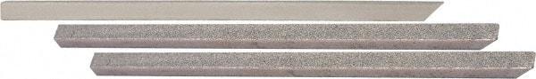 Value Collection - Coarse, Medium & Fine, Single End Diamond Hone - 250 Grit, 1/4" Wide x 1/4" High x 6" OAL - Industrial Tool & Supply