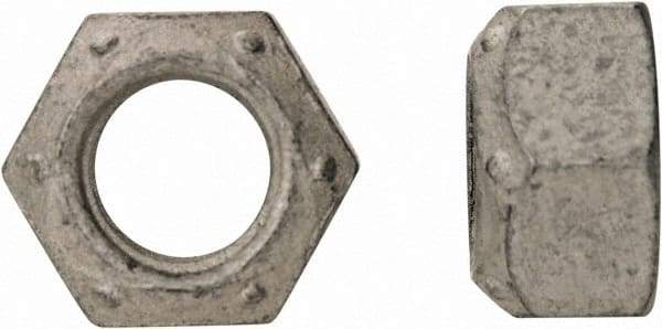 Bowmalloy - 7/16-20 Grade 9 Steel Hex Lock Nut - 11/16" Width Across Flats, Bowma-Guard Finish - Industrial Tool & Supply