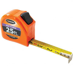 Keson - 25' x 1" Yellow Blade Tape Measure - Industrial Tool & Supply