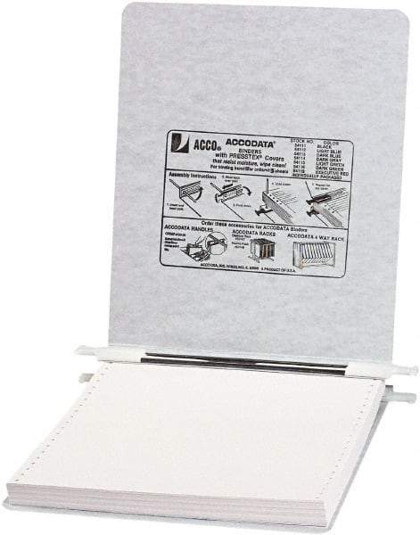 ACCO - 6", Letter Size, Dark Gray, Hanging Data Binders - Industrial Tool & Supply