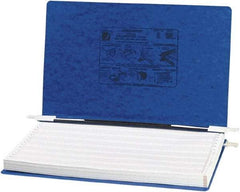 ACCO - 6", Letter Size, Dark Blue, Hanging Data Binders - Industrial Tool & Supply