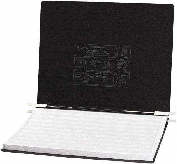 ACCO - 6", Letter Size, Black, Hanging Data Binders - Industrial Tool & Supply