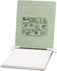 ACCO - 6", Letter Size, Light Green, Hanging Data Binders - Industrial Tool & Supply