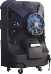 PortaCool - 16" Blade, 50 Gal Capacity, 0.7 hp, 5,500 CFM Evaporative Cooler - 8 Amp Rating, 110 Volts, Infinitely Variable Speed - Industrial Tool & Supply