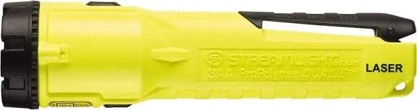 Streamlight - White LED Bulb, 150 Lumens, Industrial/Tactical Flashlight - Yellow Polycarbonate Body, 3 AA Alkaline Batteries Included - Industrial Tool & Supply