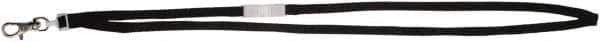 ADVANTUS - Lanyards Material: Nylon Color: Black - Industrial Tool & Supply