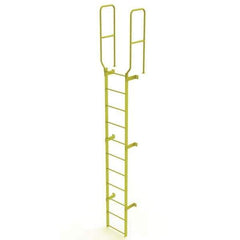 TRI-ARC - Rolling & Wall Mounted Ladders & Platforms Type: Fixed Ladder Style: Safety Cage - Industrial Tool & Supply