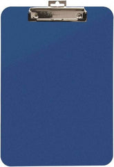 Baum/Gartens - 2 Inch Long x 11 Inch Wide, Clip Board - Blue - Industrial Tool & Supply