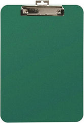 Baum/Gartens - 11 Inch Long x 8-1/2 Inch Wide, Clip Board - Green - Industrial Tool & Supply