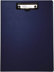 Baum/Gartens - 13-1/4 Inch Long x 9-1/4 Inch Wide, Clip Board - Blue - Industrial Tool & Supply