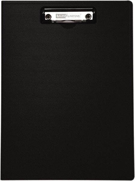 Baum/Gartens - 12.933 Inch Long x 9 Inch Wide, Clip Board - Black - Industrial Tool & Supply