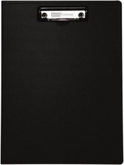 Baum/Gartens - 12.933 Inch Long x 9 Inch Wide, Clip Board - Black - Industrial Tool & Supply