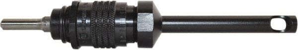 Zephyr Tool Group - 1/4" Cutter Capacity, 10-32 Steel Adjustable Stop Countersink Cage - Industrial Tool & Supply