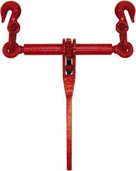 Buyers Products - 6,600 Lb Load Capacity Ratchet Loadbinder - 3/8" Max Chain Size, 8" Take Up, Chain Grade 70 - Industrial Tool & Supply