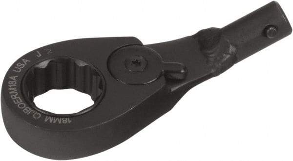 CDI - 24mm Box End Torque Wrench Interchangeable Head - 0.945" Capacity, Use with CDI Torque Wrenches 200NMIMH, 150MFIMHSS, 250NFIMHSS, 100T-I, 200T-I - Industrial Tool & Supply