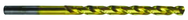 2mm Dia. - Cobalt Taper Length Drill - 130° Split Point - TiN - Industrial Tool & Supply