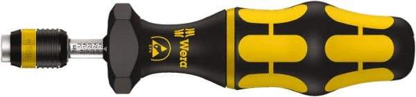 Wera - 1 Piece, 0.10 to 0.34 N/m, Adjustable Torque Limiting Screwdriver - 1/4" Drive - Industrial Tool & Supply