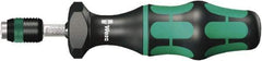 Wera - 1 Piece, 0.3 to 1 N/m, Adjustable Torque Limiting Screwdriver - 0.025" Drive - Industrial Tool & Supply