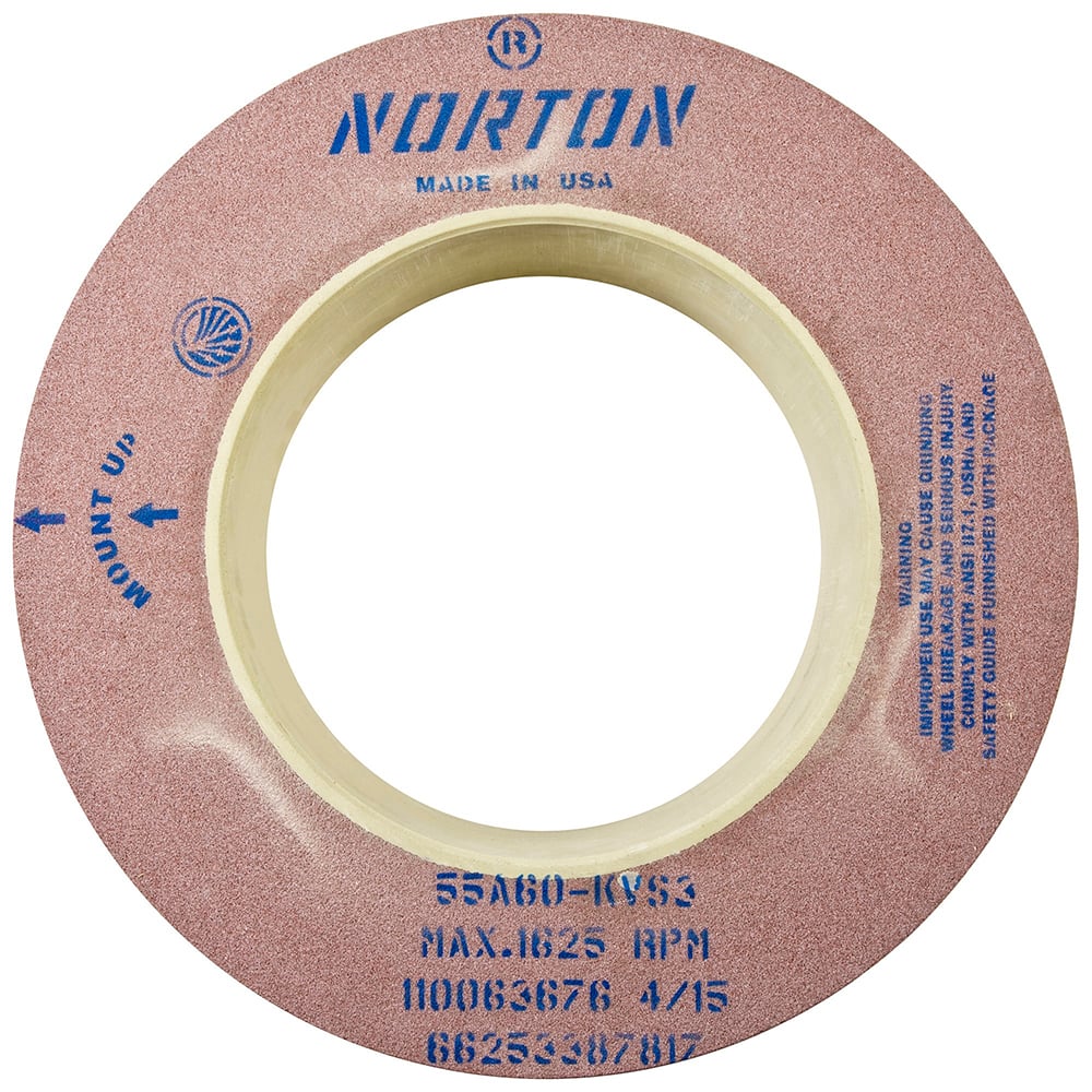 Norton - Centerless & Cylindrical Grinding Wheels Wheel Diameter (Inch): 20 Wheel Width (Inch): 8 - Industrial Tool & Supply