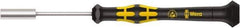 Wera - 5.5mm Solid Shaft ESD Nutdriver - Ergonomic Handle, 157mm OAL - Industrial Tool & Supply