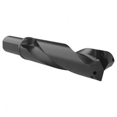 Allied Machine and Engineering - 2-1/2" to 3-1/2" Diam 10-3/4" Max Depth Helical Flute Spade Drill - Industrial Tool & Supply