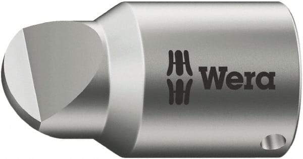 Wera - 1/4" Drive, #0 Point, Standard Slotted Screwdriver Socket - #0 Point - Industrial Tool & Supply