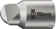 Wera - 1/4" Drive, #0 Point, Standard Slotted Screwdriver Socket - #0 Point - Industrial Tool & Supply
