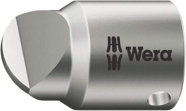 Wera - 1/4" Drive, #5 Point, Standard Slotted Screwdriver Socket - #5 Point - Industrial Tool & Supply