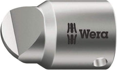 Wera - 1/4" Drive, #3 Point, Standard Slotted Screwdriver Socket - #3 Point - Industrial Tool & Supply