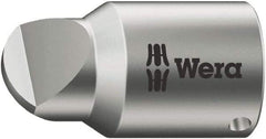 Wera - 1/4" Drive, #1 Point, Standard Slotted Screwdriver Socket - #1 Point - Industrial Tool & Supply
