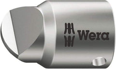 Wera - 1/4" Drive, #9 Point, Standard Slotted Screwdriver Socket - #9 Point - Industrial Tool & Supply