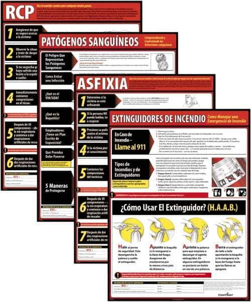 ComplyRight - Regulatory Compliance General Safety & Accident Prevention Training Kit - English, 18" Wide x 24" High - Industrial Tool & Supply